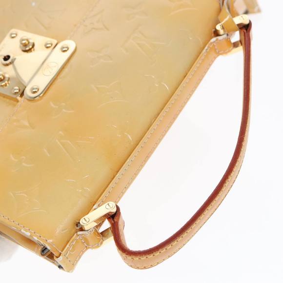 LOUIS VUITTON Monogram Vernis Spring Street Hand Bag Gris M91029 LV Auth ki4961 - Picture 6 of 16